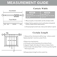 Vista 131 de MAIHER Cortina plisada para oscurecer la habitación, de 108 pulgadas, triple tejido, con aislamiento térmico, ahorro de energía, cortina plisada