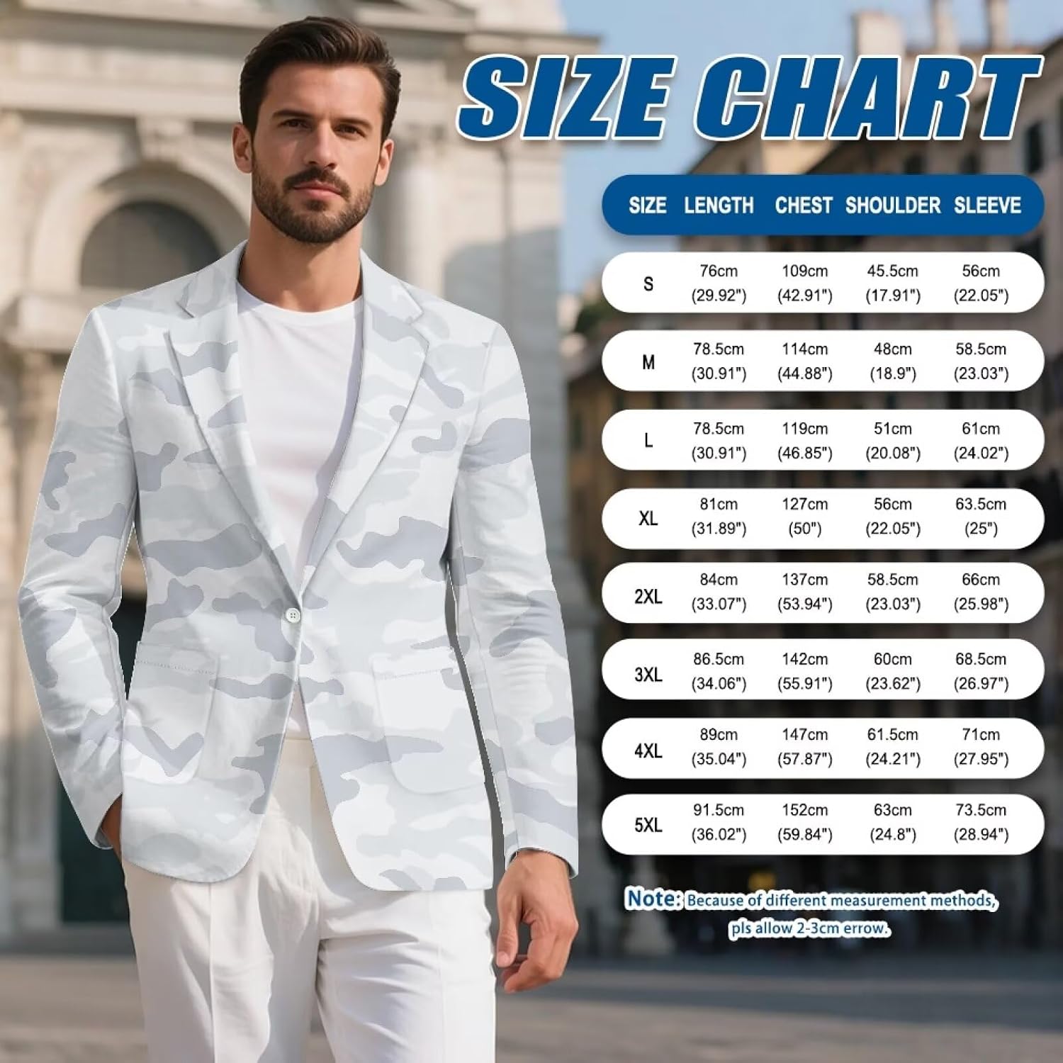 Men's Casual Blazers Sport Coats Lightweight One Button Suit Jacket for Travel Business Daily Casual
