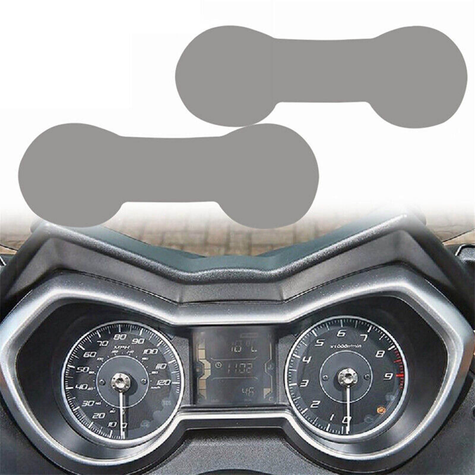 Motorrad-Tacho-Kratzer-TPU-Folie, Armaturenbrett-Bildschirm, Instrumentenfolie Für Y&amaha X-MAX300 XMAX300 2017–2022 Schutz (Color : 2pcs)