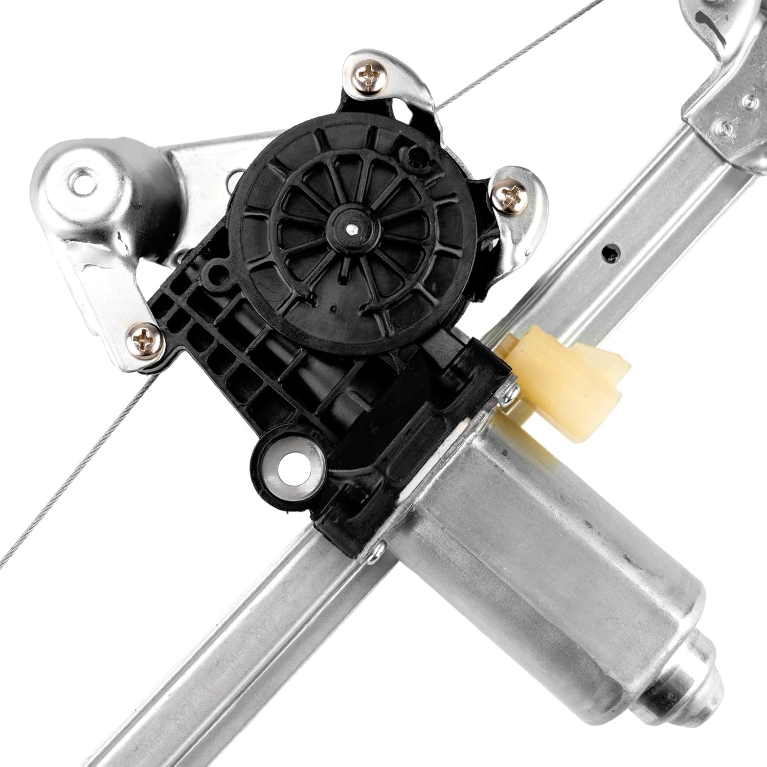 PHILTOP 741-166 Rear Left Driver Side Power Window Regulator with Motor Compatible with Malibu 1997-2003, Classic 2004-2005, Cutlass 1997-1999 741-166,15223280,135-01777L