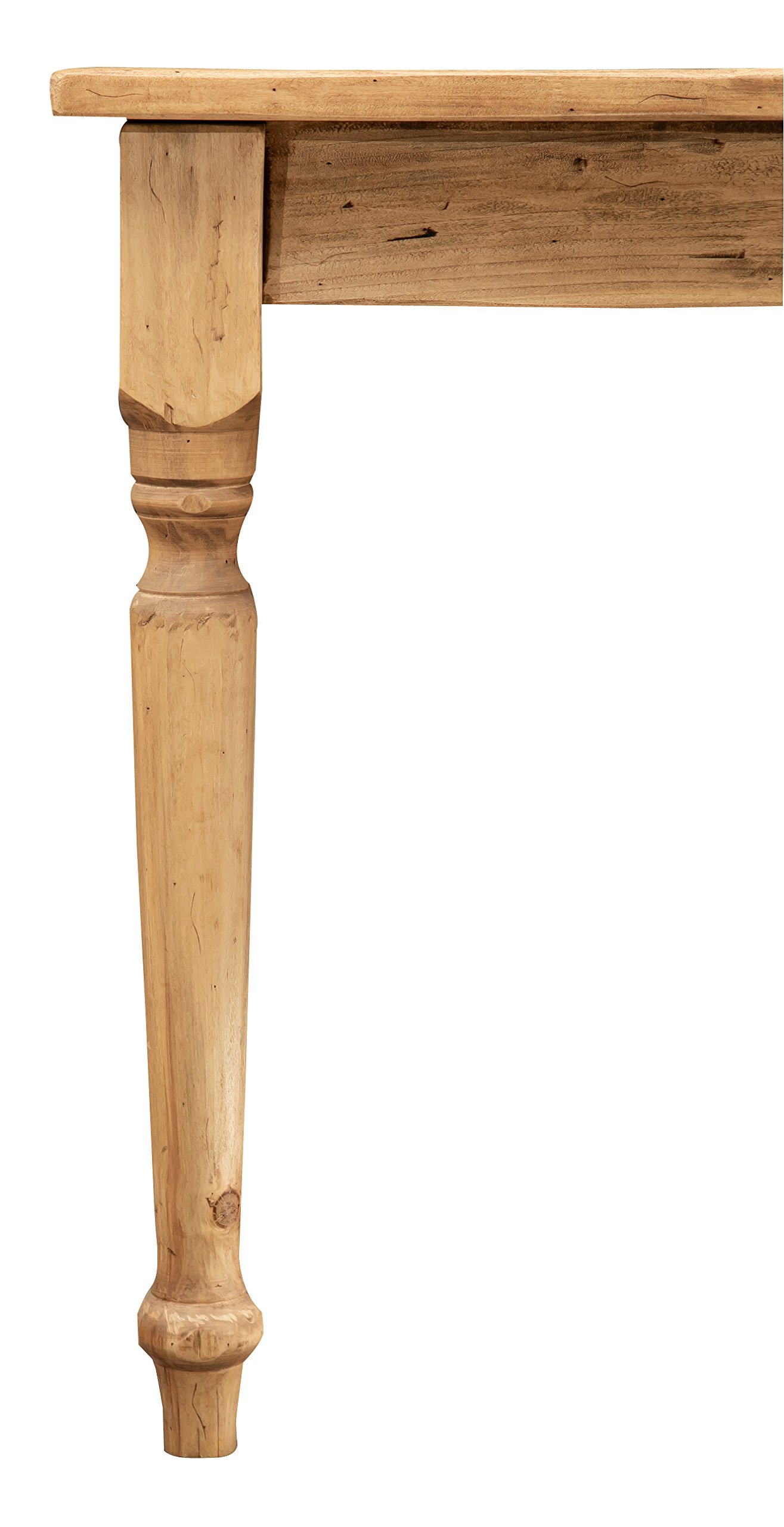 Biscottini Tavolo quadrato 80 x 80 cm | Tavolo legno massello Made in Italy | Tavolo cucina