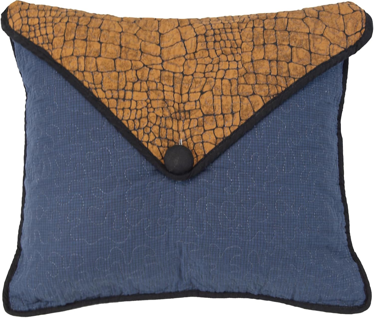 Donna Sharp Polyester Pillows (Spice Postage Stamp Rectangular)