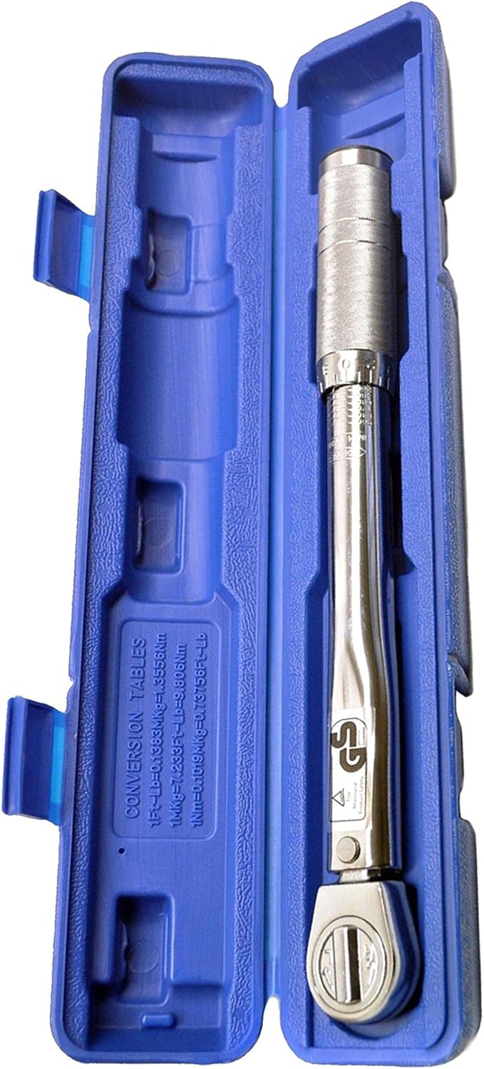 Dapetz 3/8'' Drive Reversible Ratchet Torque Wrench 20-110Nm Garage Workshop Tool
