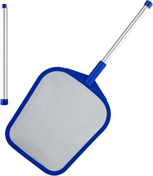 Tavaleu Pool Skimmer - Hot Tub Skimmer Spa Net with Pole, 26, Ultra Fine Mesh Net Skimmer Rake, Pool Leaf Skimmer for Cleaning Swimming Pools, Hot Tubs, Spas,Ponds