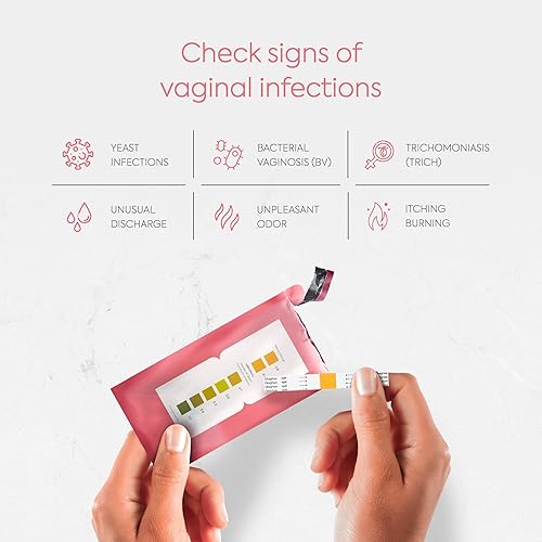 Miniatura 2 de Kit de prueba de pH vaginal con hisopos estériles y libro electrónico - Prueba de equilibrio de pH vaginal e infección por levaduras - Tiras de