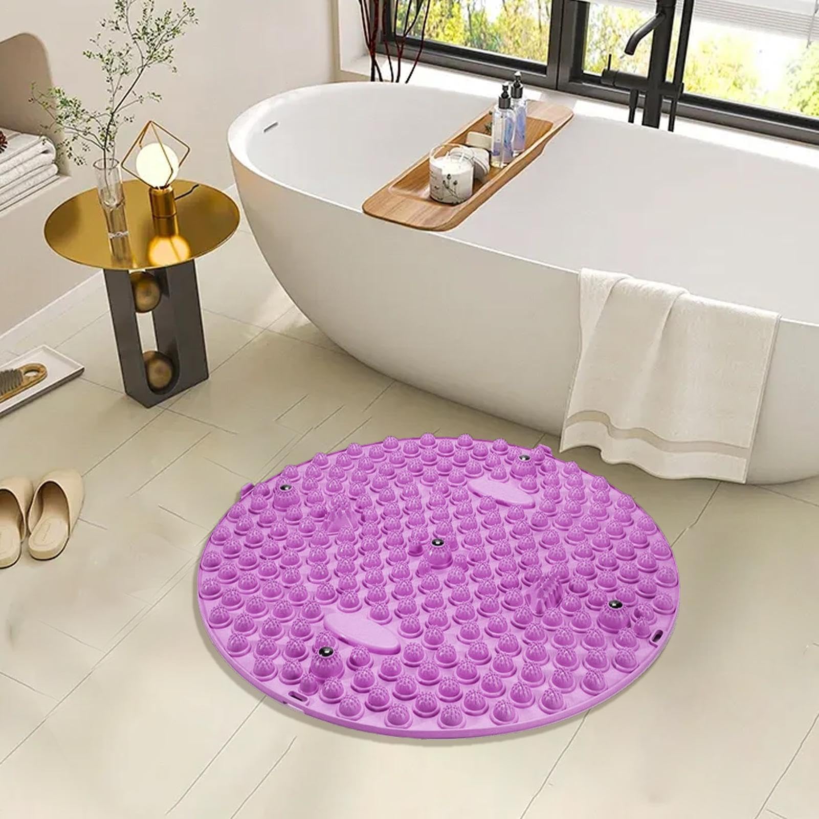 Tappetino massaggio plantare Pedana da Allenamento Yoga e Camminata | Tappetino da bagno massaggio relax piedi relax per adulti famiglia donne uomini