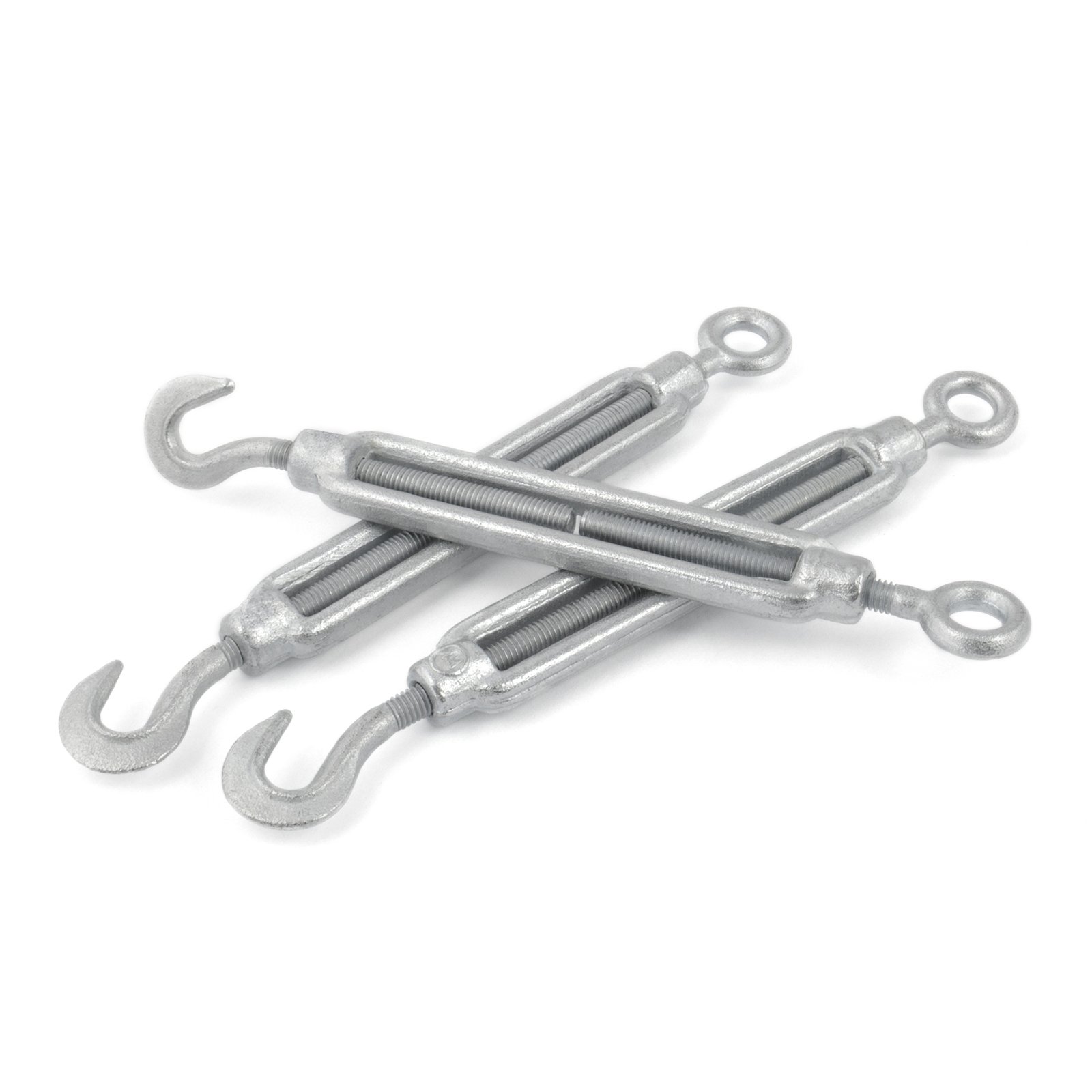 10 pc/s acier galvanisé tendeur a cage M10 tendeur câble vis crochet – oeil