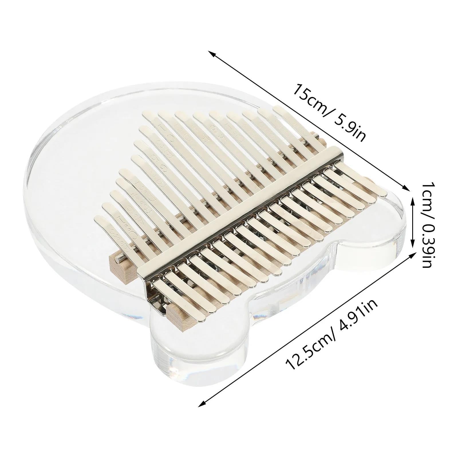 Solidna Kalimba Kreskówka akrylowa Kalimba