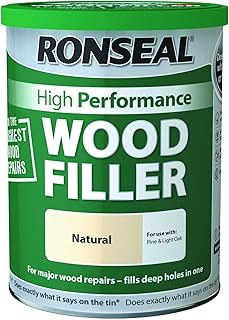 Ronseal 32287 High Performance Wood Filler - Natural 1Kg