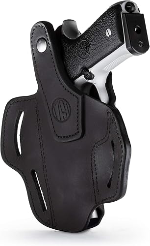 Miniatura 2 de 1791 - Beretta 92fs - Funda para pistola de cuero OWB para mano derecha, se adapta a Beretta 92FS, 90TWO, M9  CZ 75,75b P07, P10, SP-01, P09