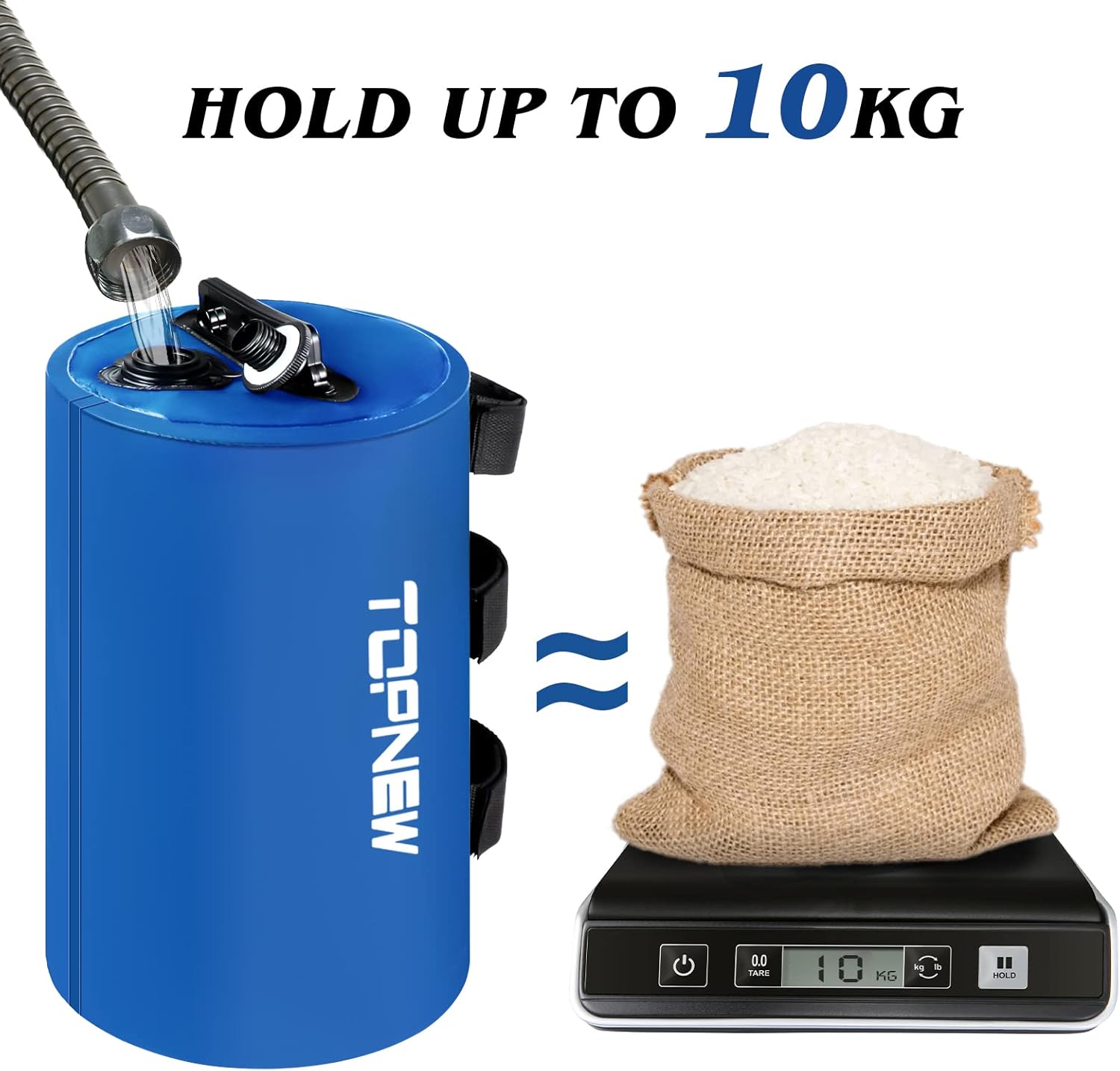 4 Pack Canopy Water Weight Bags, 88 LBS Water Tent Weights Set of 4 Leg Heavy Duty Weights for Pop Up Canopy, Canopies,Tent, Gazebo, Blue