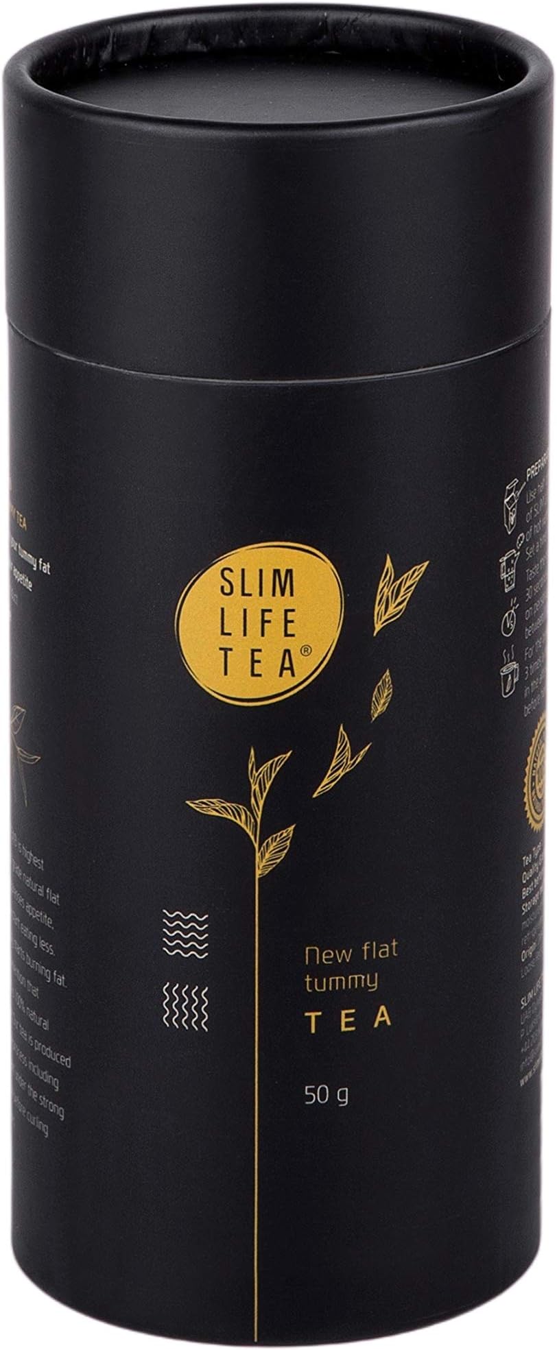 Slim Life Tea 2 Week Program. Natural Weight Loss Tea, Non-laxative, 100% Organic