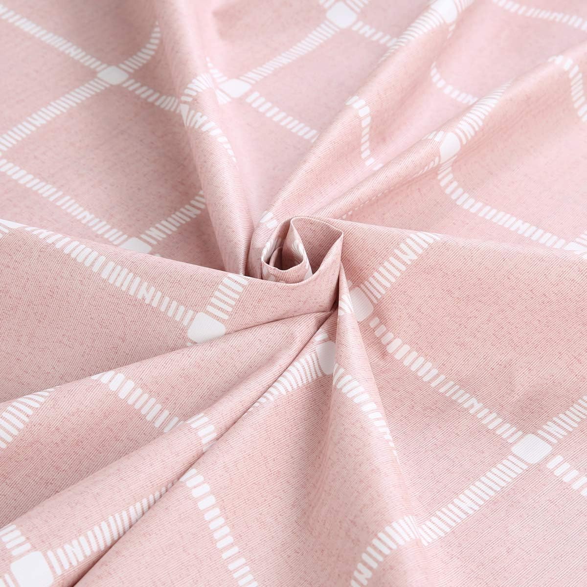 One-Day Sale: Up to 70% Off LOHASCASA Round Oilcloth Vinyl Tablecloth Waterproof Plastic Wipeable Spillproof Peva Reusable Heavy Duty PVC Circle Tablecloth for Picnic Checkered 54 Inch