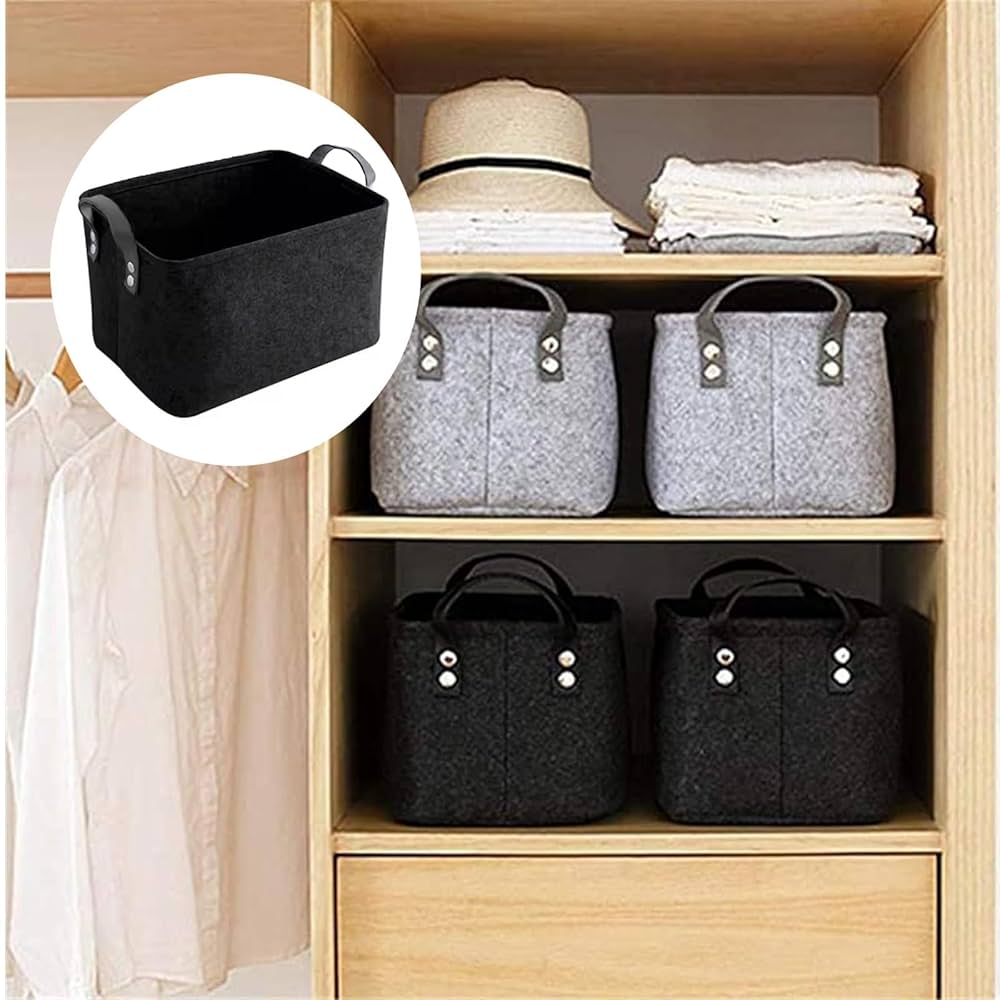 ハンギングストレージ ブラック Amazon.co.jp: ブラックバスケット、ブラックストレージボックス