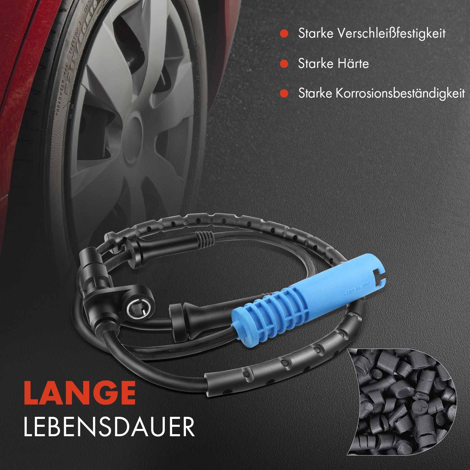 2x Capteurs ABS Arrière Gauche Et Droite Pour BMW Série 5 Touring E39 (520, 523, 525, 528, 530, 540) 1999-2004 - Ref. OE 34526756377