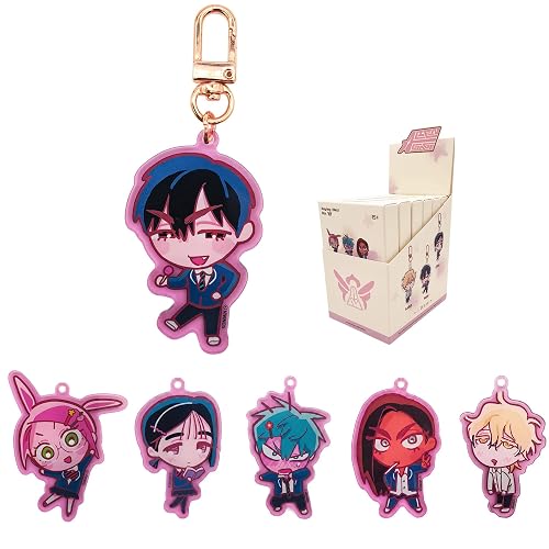 YJacuing Alien Stage AAHS Series Korea Limited Blind Box Acrylic Keychain | Zombie Stage, Anakt Arts High School, With Bonus Holographic Card, ZOMST, ALNST, Official, Anime Merch