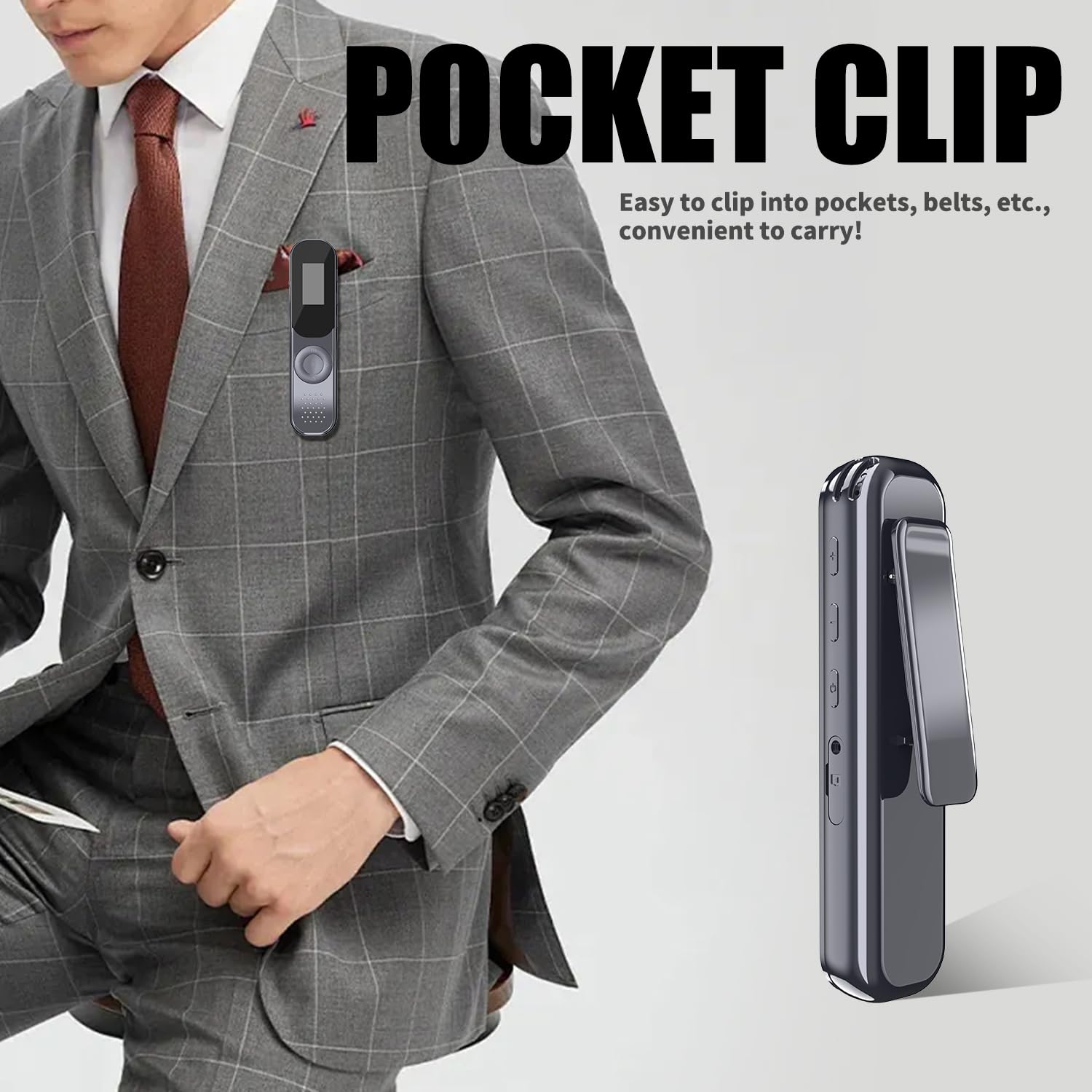 32GB Portable Digital Voice Recorder For Lectures Meetings - View #5