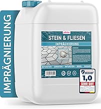 PLINTEX® Steinimprägnierung Außen & Innen 10 L für ca 120m² - Universelle Fassaden & Stein Imprägnierung für Naturstein, Beton, Granit & Pflasterstein - Stein-Versiegelung