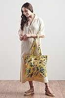 Vista 7 de Maison d' Hermine Bolsa de lona para mujer, bolsa de lona de algodón reutilizable para el hombro, bolsas de comestibles a granel con asa para 01