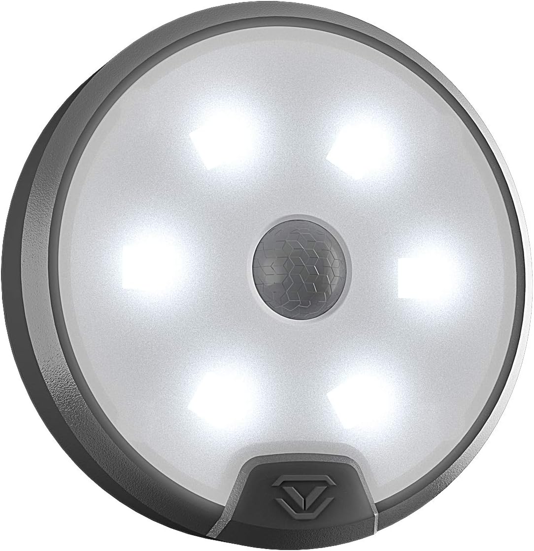 VLED6 Motion Activated Universal LED Light with Rechargeable Battery. Perfect for Lighting Inside Gun Safe.