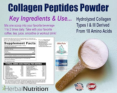 Miniatura 4 de Las proteínas hidrolizadas en polvo de péptidos de colágeno son proteínas vitales para la piel, el cabello, las uñas y la salud de las