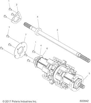 Amazon.com: Polaris Snowmobile Tubular Driveshaft with Collar