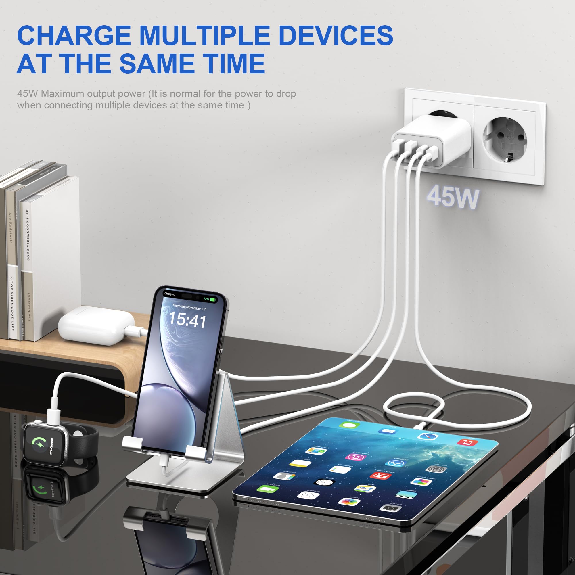 Cargador Inalámbrico Magnético 15w Iphone 15 Pro Max/15 - Temu Mexico