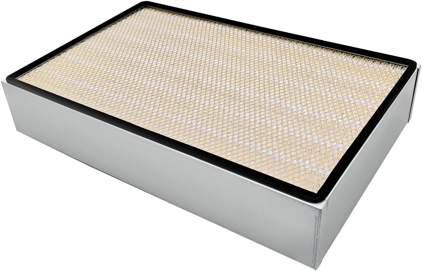 1037209AM Panel Filter Element Fits for Tennant 6100 Sub-Compact Ride-On Floor Sweeper (4VDW8), Replaces 1037209 83418 375210; 21 x 13.3 x 4.2 Inch, w/o Electrostatic Strap