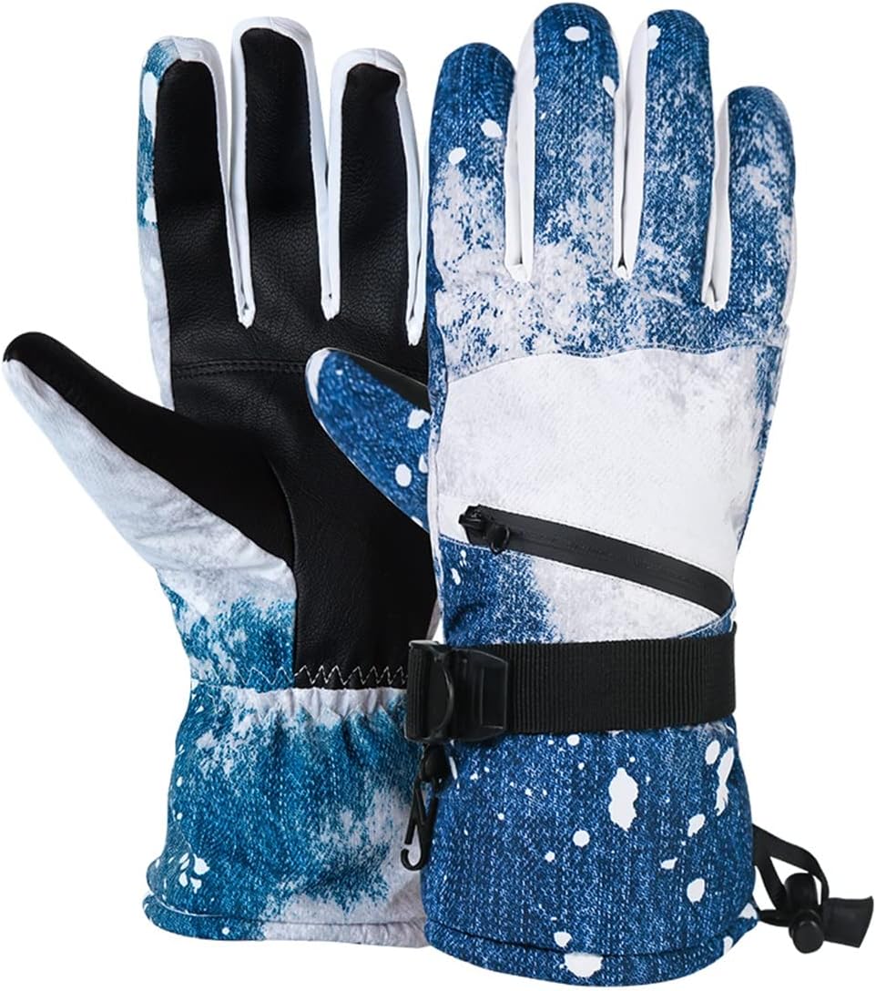 Winter Riding Fleece Warm Snow Gloves Snowboard Ski Touch Screen Motorcycle