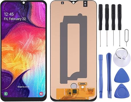 CHENYAN OLED LCD Screen for Samsung Galaxy A50 SM-A505 Digitizer Full Assembly