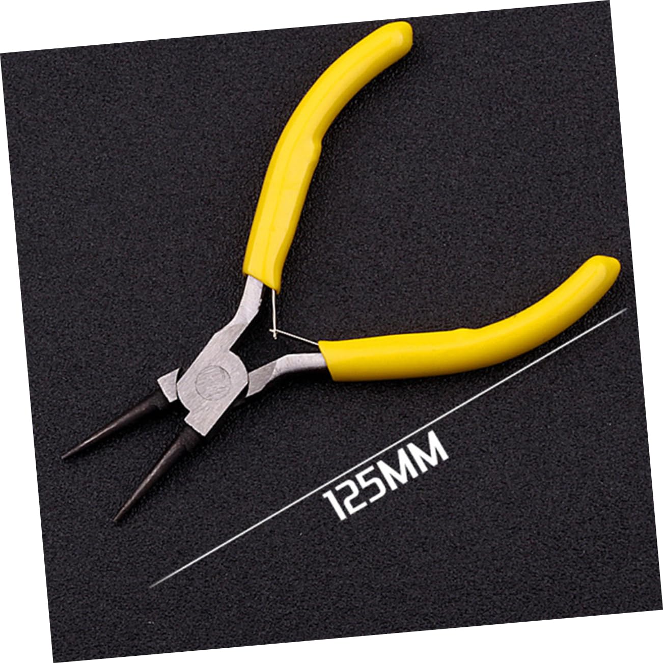Set di Pinze per Gioielli 8 Pezzi in Acciaio, Pinza a Becco D'ago 5 Pollici per Creazione Braccialetti e Progetti Fai da Te
