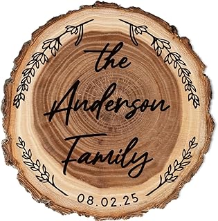 New Home Gift Coaster Set, Real Wood Coasters, Made in USA, Closing Gifts for Home Buyers, Personalized Wood Coaster Set, Housewarming Gift