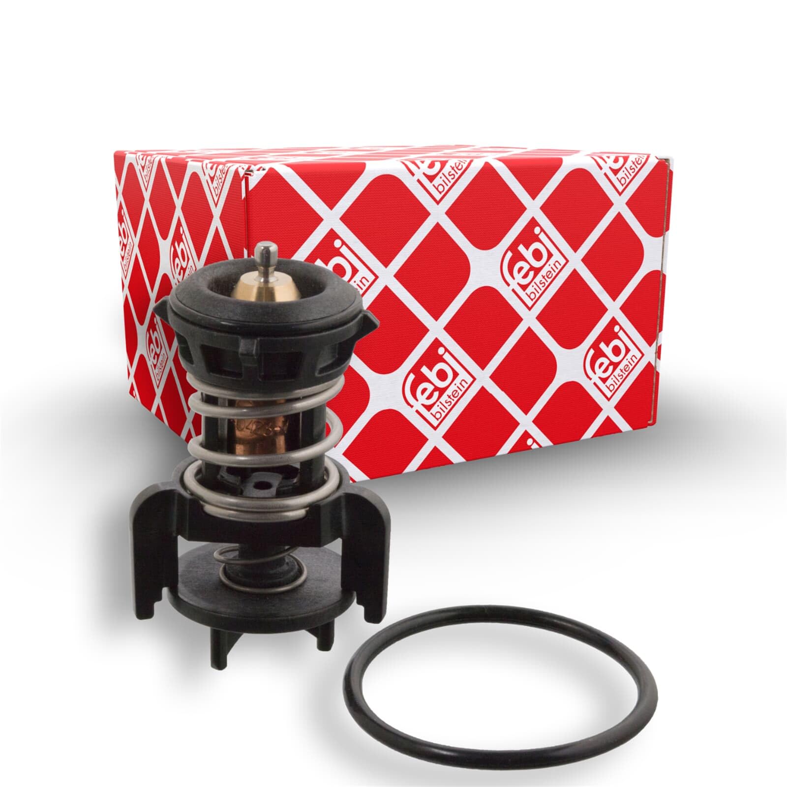 FEBI BILSTEIN Termostato, Refrigerante 106524 Compatibile con: AUDI Q2, Q3, TT, TT Roadster, SEAT ARONA, IBIZA V, TARRACO, SKODA KAMIQ, KAROQ, KODIAQ, SCALA, VW ARTEON, CRAFTER Bus, CRAFTER Kasten