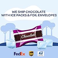 Vista 5 de Caramelos de almendras cubiertas de chocolate oscuro, paquete de 2 libras