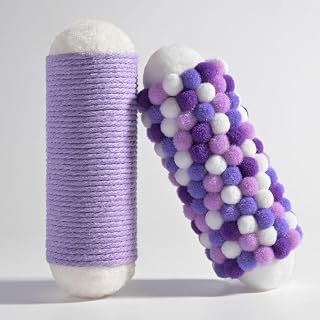 2 Pieces Handmade Rope Textured Adults Autism Fidgets for Anxiety and Stress Autism Sensory Toys for Autistic Anxious Adults Classroom Educational Tool (Purple)