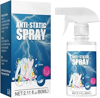 YunHa Anti Static Spray,Anti Static Spray for Clothes,Static Cling Spray,Static Eliminator Spray Prevents Static Cling,Static Remover for Clothes,Furniture and Car,Static Guardanti Spray,blue