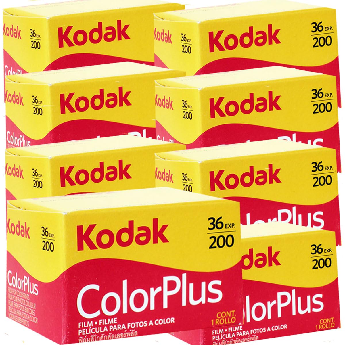 8 X 1A PHOTO PORST Kodak Color Plus 200 ISO, 36 scatti