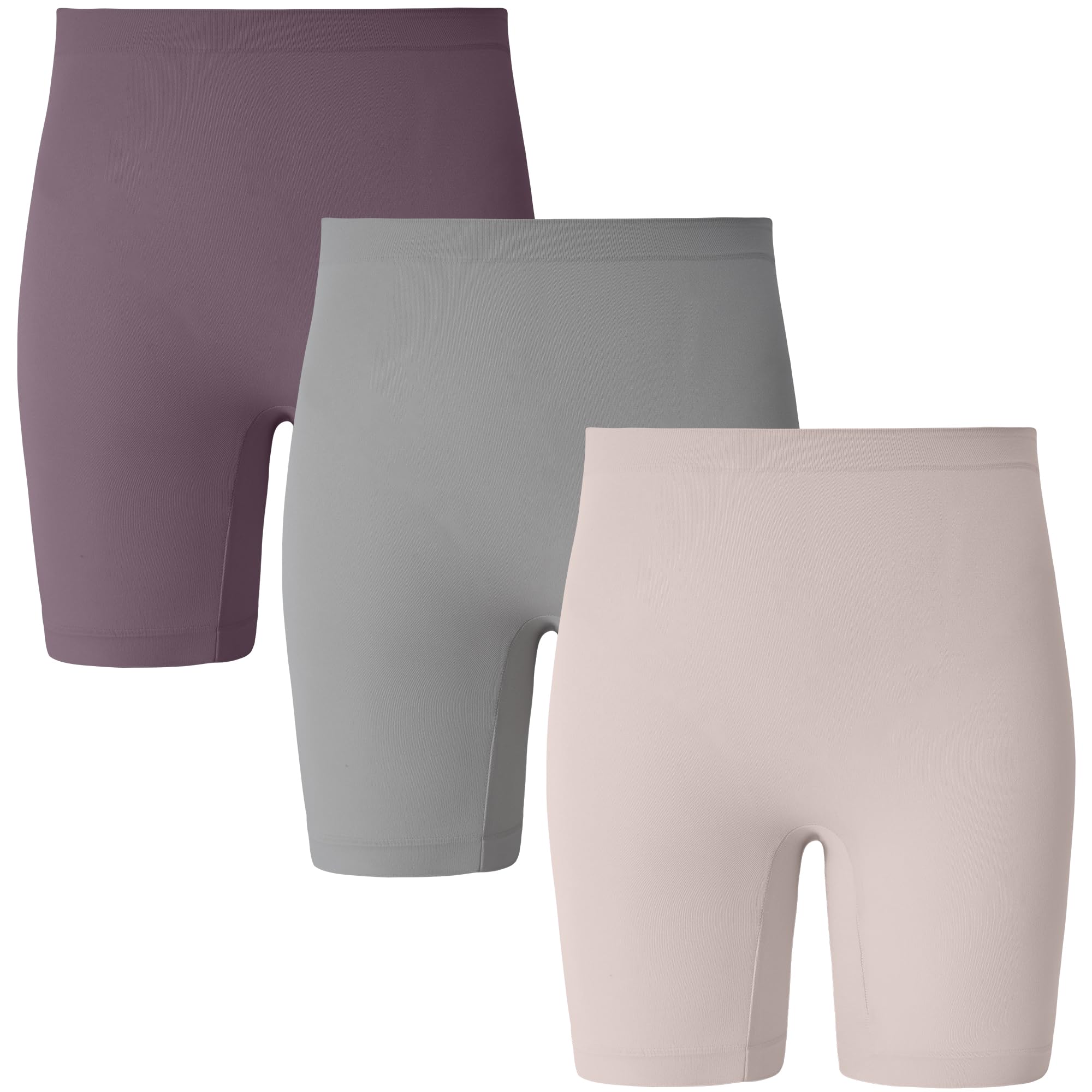 INNERSY Pantalon Antirozaduras Mujer Debajo la Falda Pantalones Cortos Vestir Braga Anti Roce 3 Pack — view 10