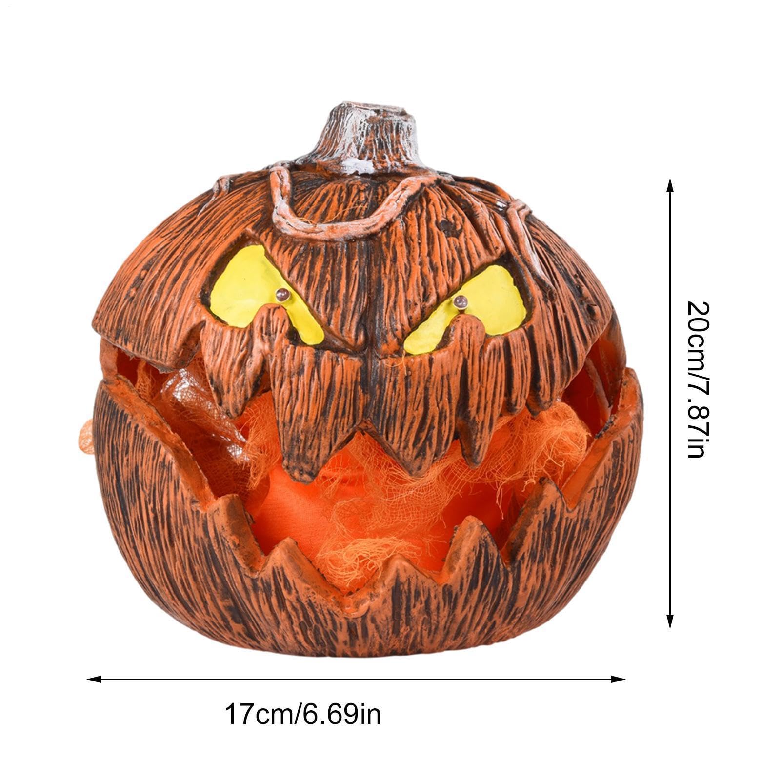 Halloween dynia latarnie dekoracyjne oświetlenie straszne Halloween