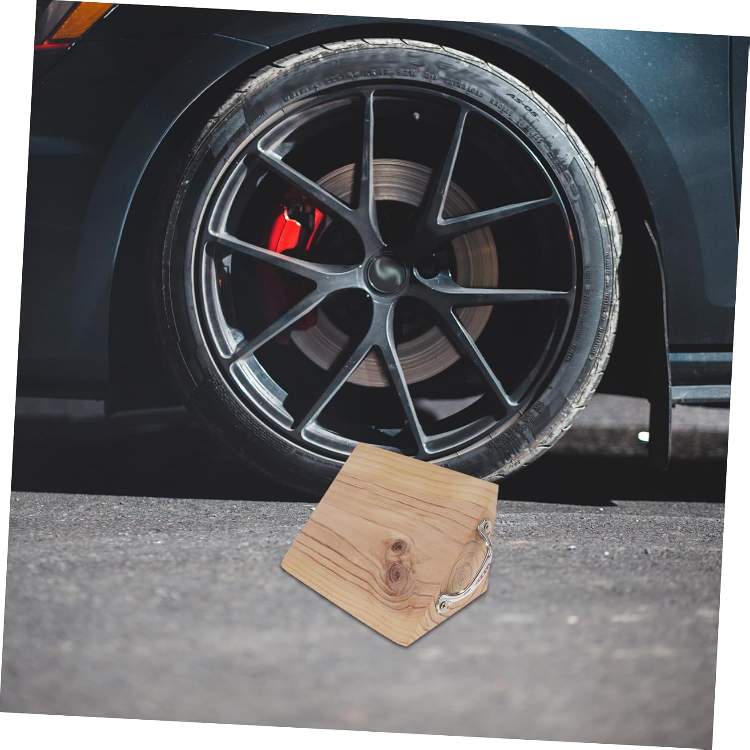 Rv Wheel Chocks for Travel Trailers Stabilizer Blocks Slip Versatile Easy to Install Chock Blocks