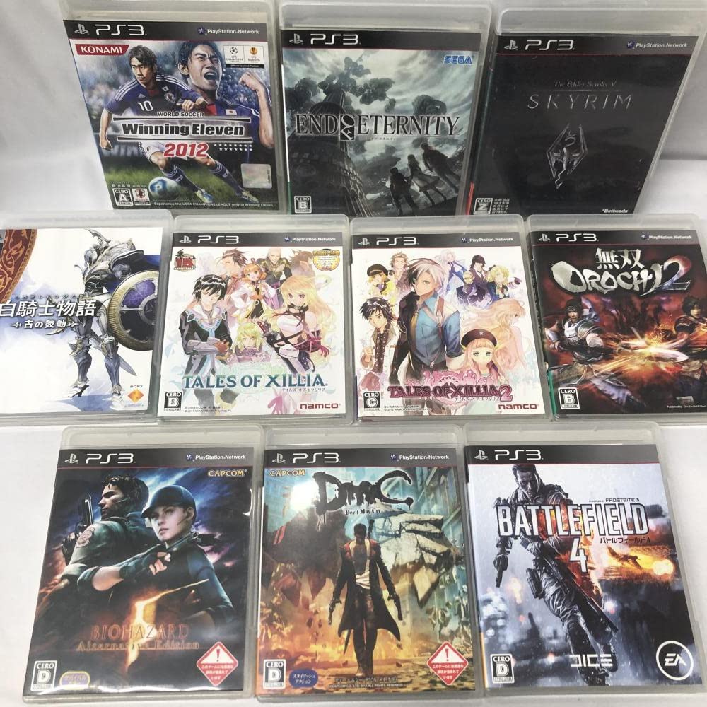 Amazon.co.jp: TVソフトS）ジャンク)PS3 10本セット③[240091313002 