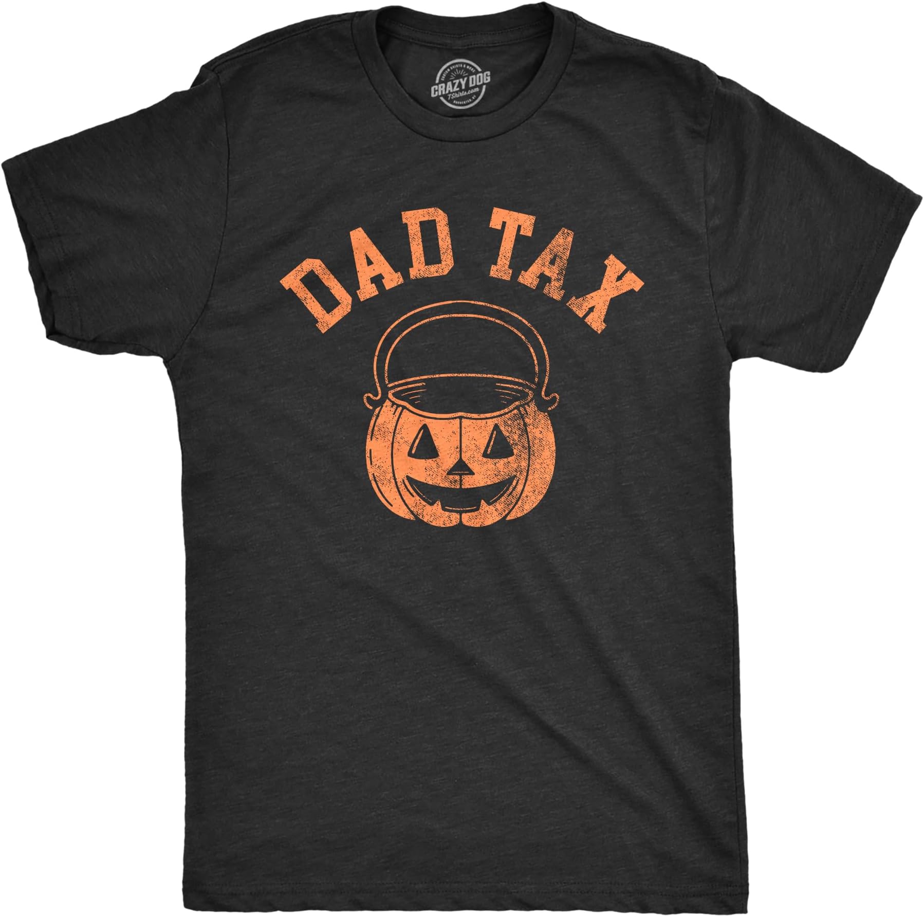 Mens Dad Tax T Shirt Funny Halloween Trick Or Treat Candy Joke Tee for Guys