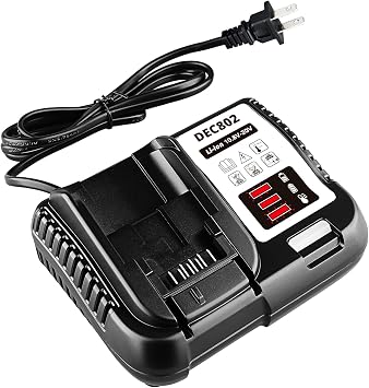 VANON DCB112 2A Fast Charger Replacement for Dewalt 12V-20V Battery Charger