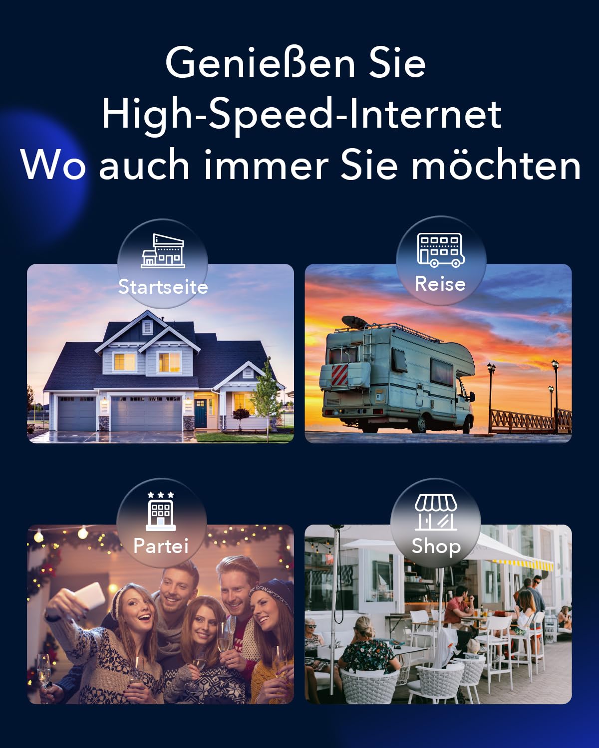 Cudy 4G LTE Cat 6 WLAN Router, LTE-Modem-Router, Dual SIM 4G Mobilfunkrouter, AC1200 Dualband WLAN, 4 Gigabit Anschlüsse, OpenVPN, WireGuard, Band Lock, TTL, AT Befehle, LT700