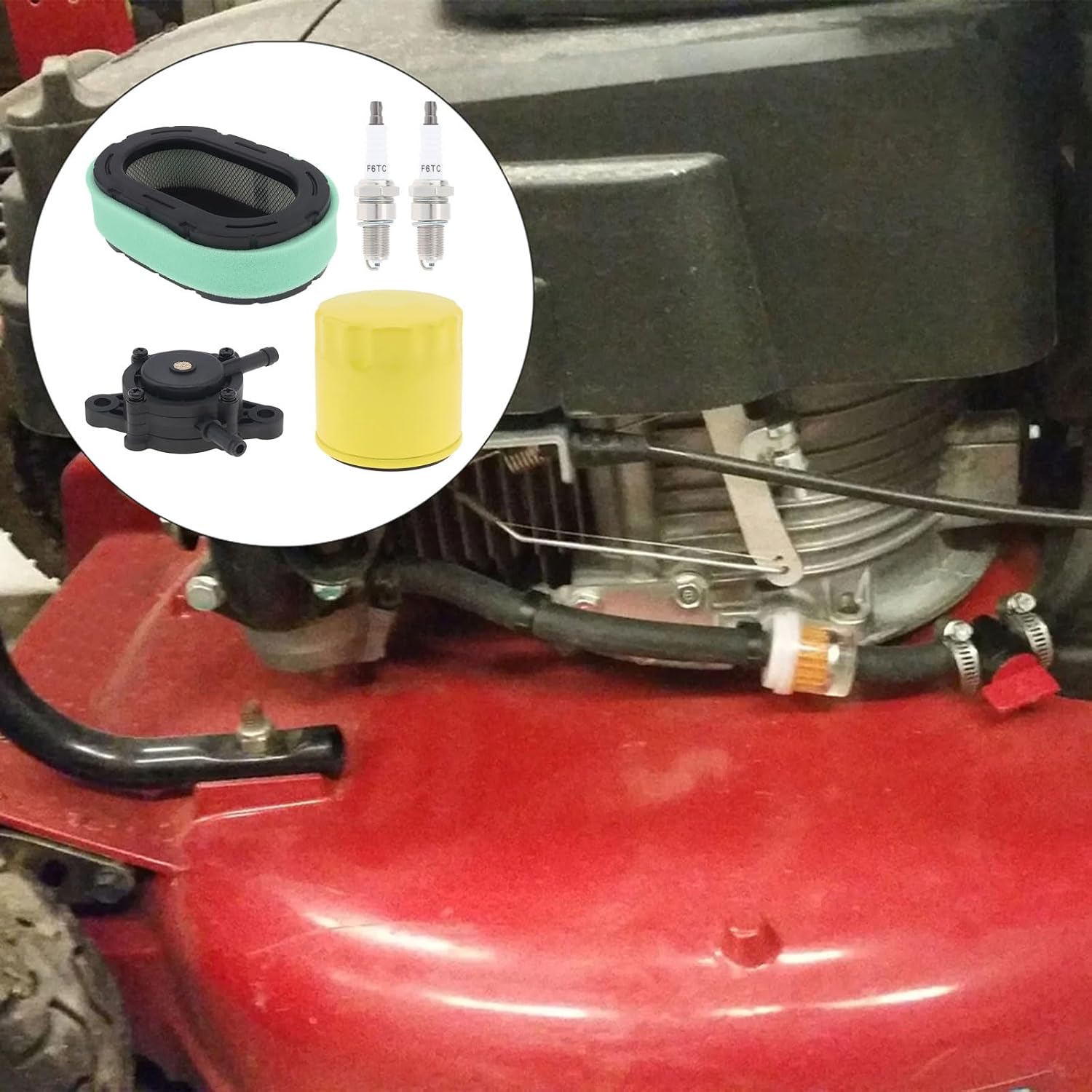 Windance 32 789 02-S 7000 Lawn Mower Cleaner Tune Up Kit, 7000 20-26HP KT715 KT725 KT730 KT735 KT740 KT745 725CC Maintenace Kit