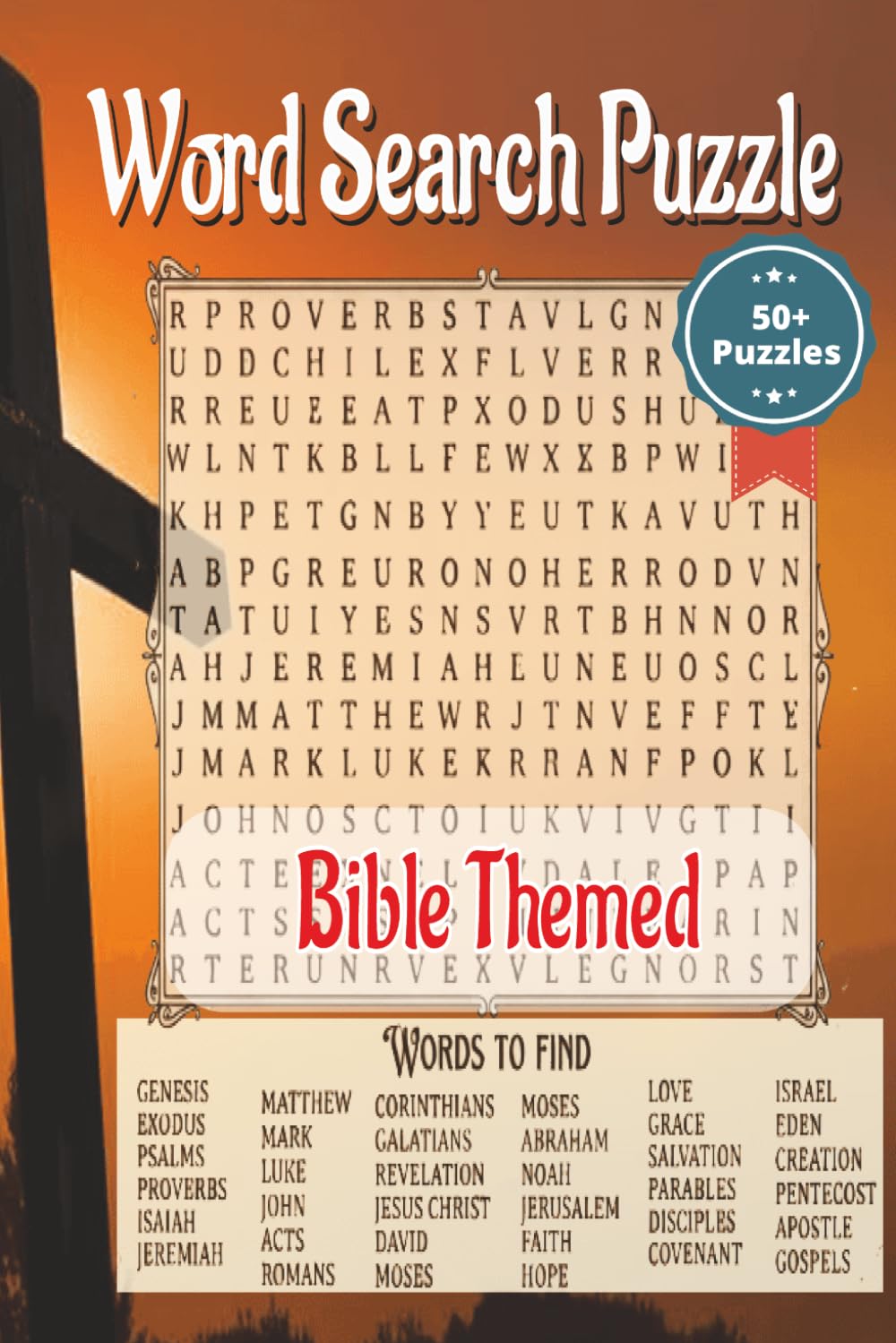 Word Search Puzzle: Bible Themed
