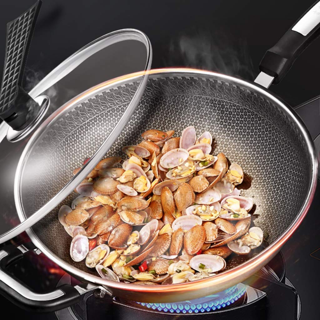 耐摩耗性中華鍋 31cm IH・ガスコンロ対応*2 Amazon｜両手鍋 鉄鍋