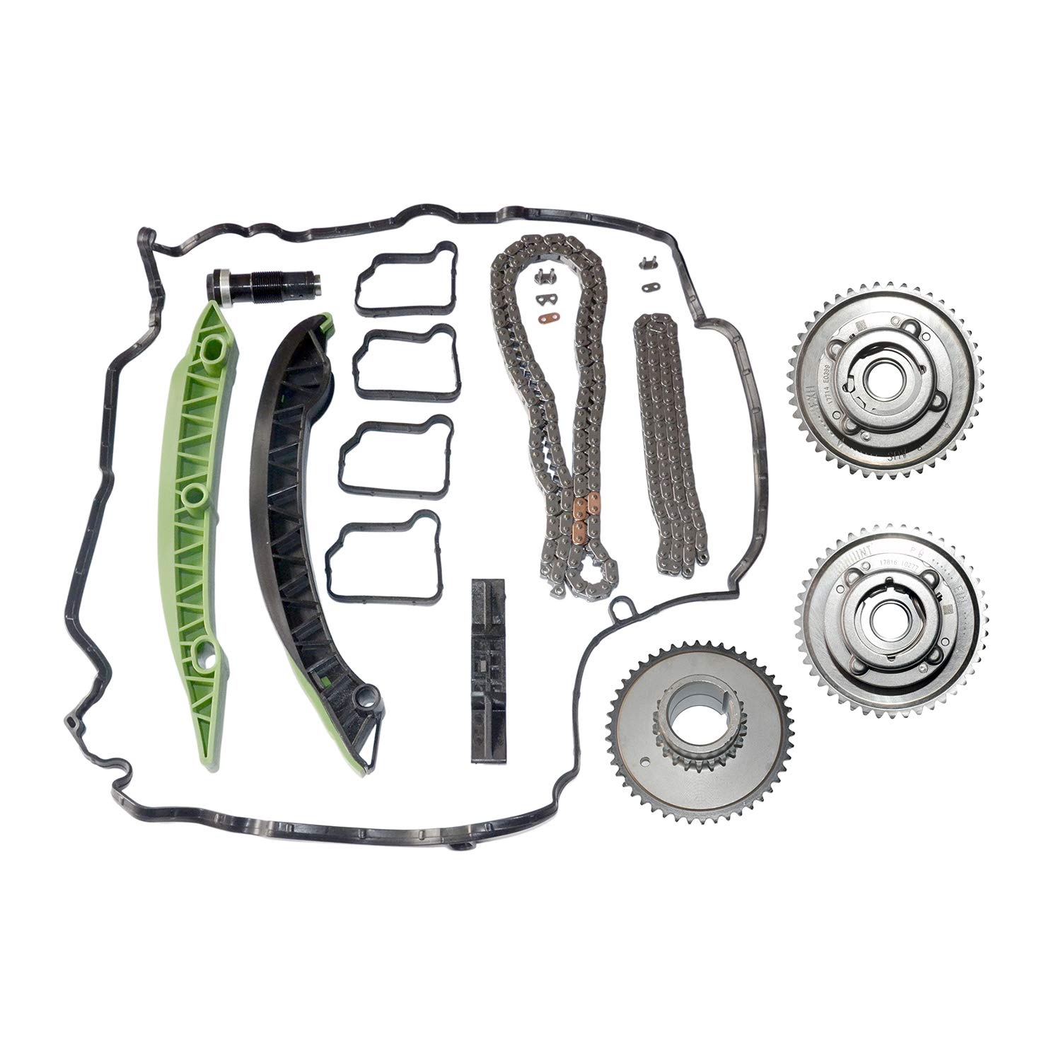 Bisenya Nockenwellenrad Steuerkettensatz Kompatibel mit W204 S204 W212 C207 | Kompatibel mit S212 A207 R172 C204 C180 C200 C250 E200 E250 CGI SLK250, 2710501400