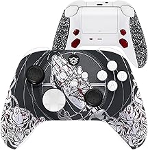 Advance 4 Paddles & Exchangeable Joystick & Hair Triggers Compatible with Xbox Series X Pro Controller - The Forgiveless Redemption