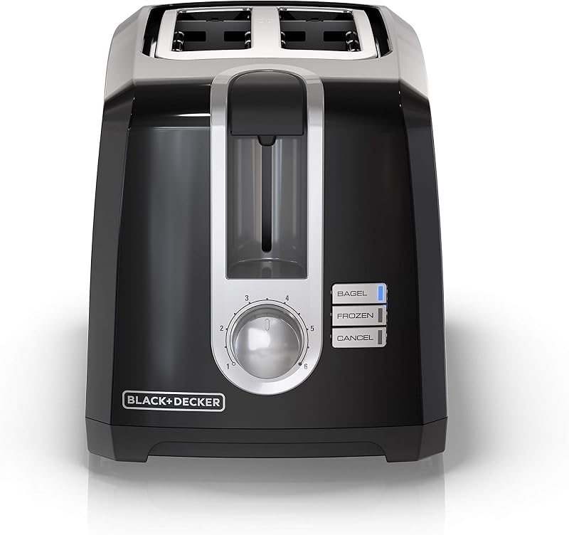 BLACK+DECKER 2-Slice Toaster with Extra-Wide Slots
